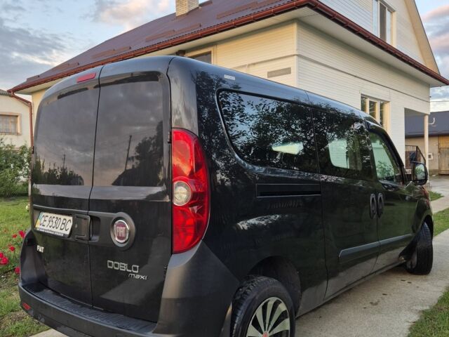 Черный Фиат Добло, объемом двигателя 1.6 л и пробегом 330 тыс. км за 6900 $, фото 3 на Automoto.ua