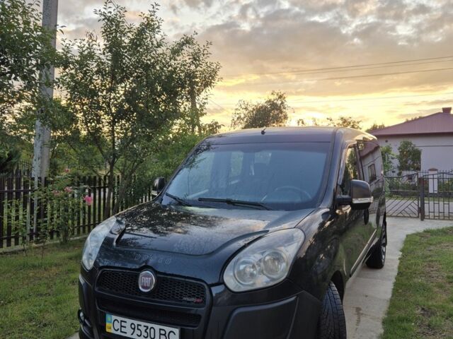 Черный Фиат Добло, объемом двигателя 1.6 л и пробегом 330 тыс. км за 6900 $, фото 1 на Automoto.ua