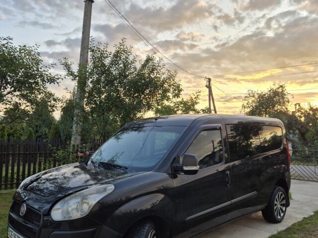 Черный Фиат Добло, объемом двигателя 1.6 л и пробегом 330 тыс. км за 6900 $, фото 7 на Automoto.ua