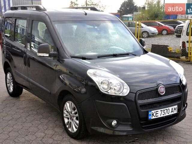 Черный Фиат Добло, объемом двигателя 1.6 л и пробегом 240 тыс. км за 7200 $, фото 5 на Automoto.ua