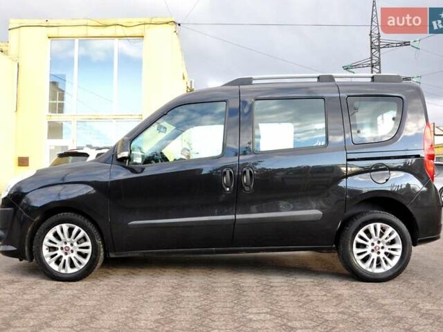 Черный Фиат Добло, объемом двигателя 1.6 л и пробегом 240 тыс. км за 7200 $, фото 14 на Automoto.ua