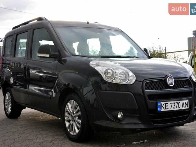 Черный Фиат Добло, объемом двигателя 1.6 л и пробегом 240 тыс. км за 7200 $, фото 6 на Automoto.ua