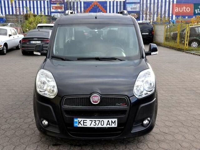 Черный Фиат Добло, объемом двигателя 1.6 л и пробегом 240 тыс. км за 7200 $, фото 3 на Automoto.ua
