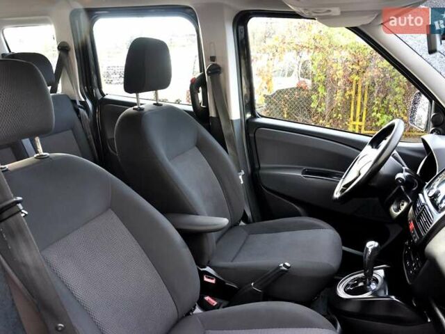 Черный Фиат Добло, объемом двигателя 1.6 л и пробегом 240 тыс. км за 7200 $, фото 25 на Automoto.ua