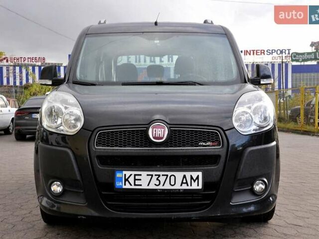 Черный Фиат Добло, объемом двигателя 1.6 л и пробегом 240 тыс. км за 7200 $, фото 4 на Automoto.ua