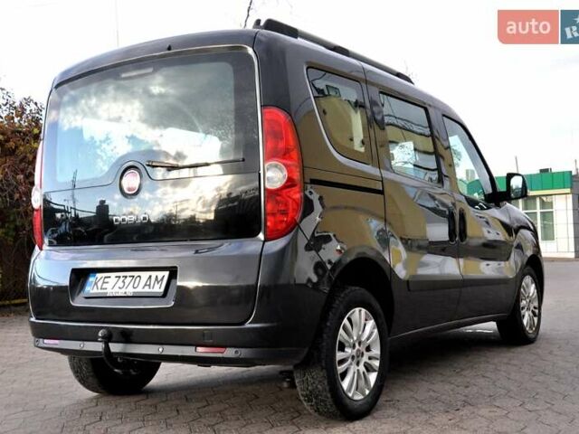 Черный Фиат Добло, объемом двигателя 1.6 л и пробегом 240 тыс. км за 7200 $, фото 9 на Automoto.ua