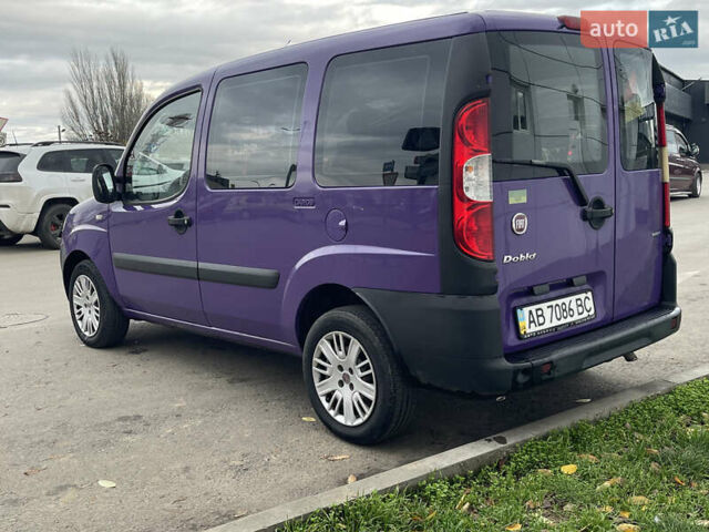 Фиолетовый Фиат Добло, объемом двигателя 1.3 л и пробегом 145 тыс. км за 5250 $, фото 8 на Automoto.ua
