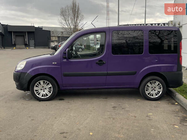 Фиолетовый Фиат Добло, объемом двигателя 1.3 л и пробегом 145 тыс. км за 5250 $, фото 2 на Automoto.ua