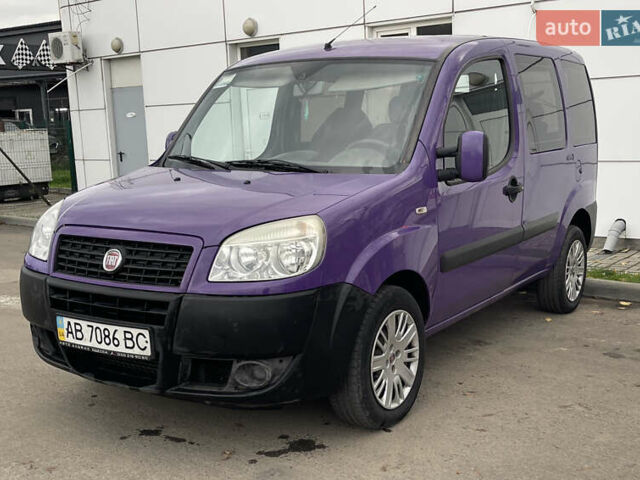 Фиолетовый Фиат Добло, объемом двигателя 1.3 л и пробегом 145 тыс. км за 5250 $, фото 1 на Automoto.ua