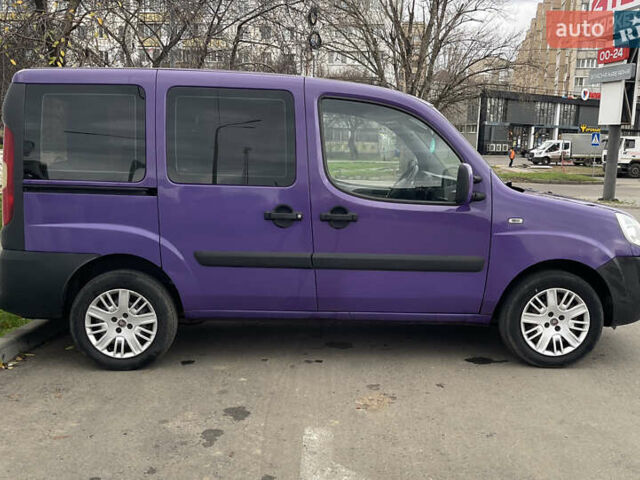 Фиолетовый Фиат Добло, объемом двигателя 1.3 л и пробегом 145 тыс. км за 5250 $, фото 3 на Automoto.ua