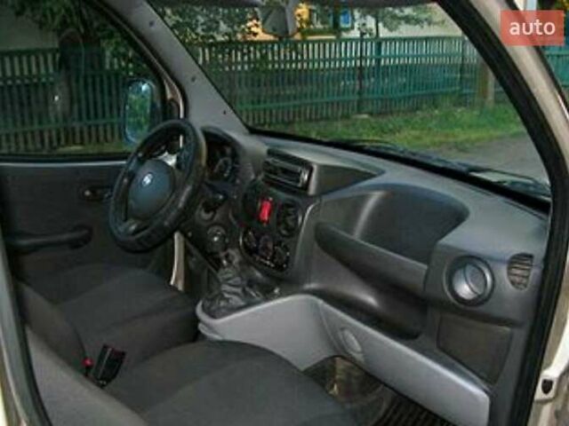 Коричневый Фиат Добло, объемом двигателя 1.4 л и пробегом 185 тыс. км за 7500 $, фото 8 на Automoto.ua