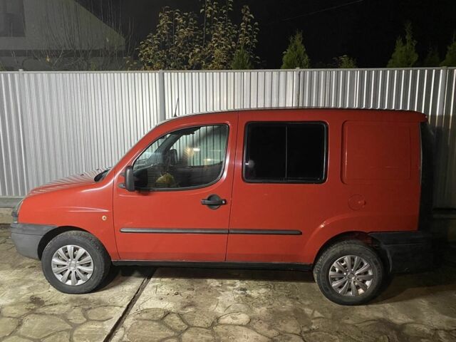 Красный Фиат Добло, объемом двигателя 1.2 л и пробегом 325 тыс. км за 2500 $, фото 3 на Automoto.ua