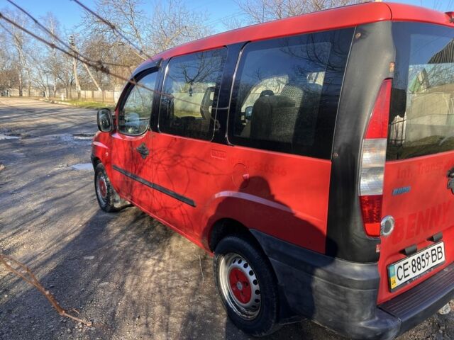 Красный Фиат Добло, объемом двигателя 1.9 л и пробегом 215 тыс. км за 2150 $, фото 6 на Automoto.ua