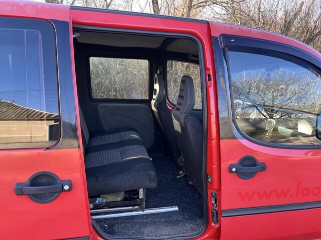 Красный Фиат Добло, объемом двигателя 1.9 л и пробегом 215 тыс. км за 2150 $, фото 11 на Automoto.ua