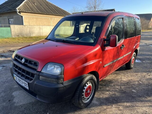 Красный Фиат Добло, объемом двигателя 1.9 л и пробегом 215 тыс. км за 2150 $, фото 4 на Automoto.ua