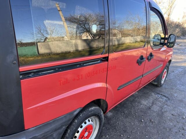 Красный Фиат Добло, объемом двигателя 1.9 л и пробегом 215 тыс. км за 2150 $, фото 9 на Automoto.ua
