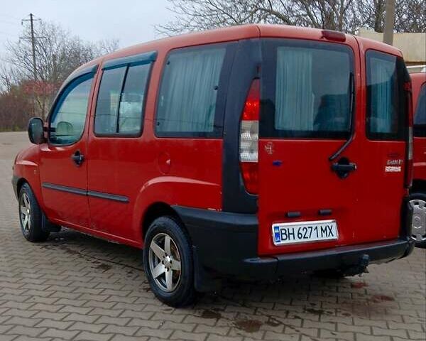 Красный Фиат Добло, объемом двигателя 1.91 л и пробегом 315 тыс. км за 3350 $, фото 3 на Automoto.ua