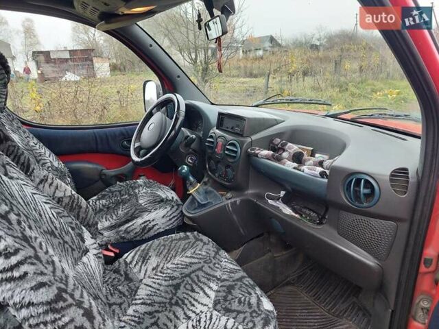 Красный Фиат Добло, объемом двигателя 1.91 л и пробегом 300 тыс. км за 3100 $, фото 3 на Automoto.ua