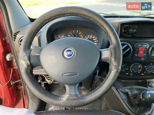 Красный Фиат Добло, объемом двигателя 1.9 л и пробегом 100 тыс. км за 2600 $, фото 11 на Automoto.ua