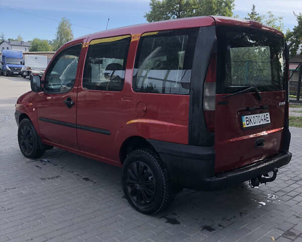 Красный Фиат Добло, объемом двигателя 1.91 л и пробегом 320 тыс. км за 3250 $, фото 20 на Automoto.ua
