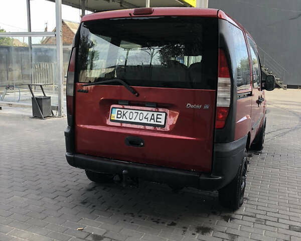 Красный Фиат Добло, объемом двигателя 1.91 л и пробегом 320 тыс. км за 3250 $, фото 22 на Automoto.ua