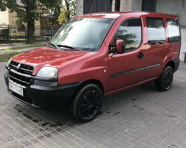 Красный Фиат Добло, объемом двигателя 1.91 л и пробегом 320 тыс. км за 3250 $, фото 23 на Automoto.ua