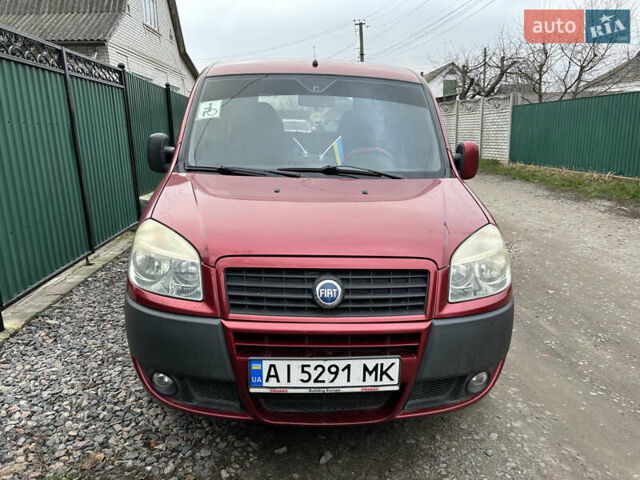 Красный Фиат Добло, объемом двигателя 1.3 л и пробегом 280 тыс. км за 5200 $, фото 7 на Automoto.ua