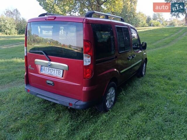 Красный Фиат Добло, объемом двигателя 1.37 л и пробегом 139 тыс. км за 5500 $, фото 3 на Automoto.ua