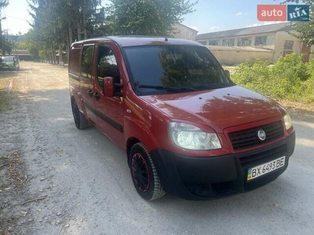 Красный Фиат Добло, объемом двигателя 1.91 л и пробегом 356 тыс. км за 4950 $, фото 3 на Automoto.ua