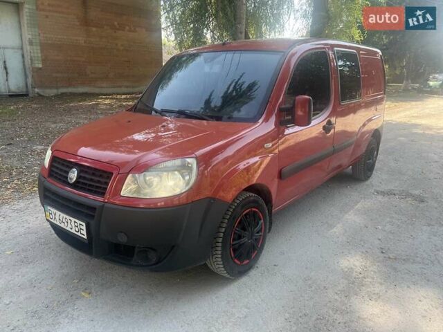 Красный Фиат Добло, объемом двигателя 1.91 л и пробегом 356 тыс. км за 4950 $, фото 1 на Automoto.ua
