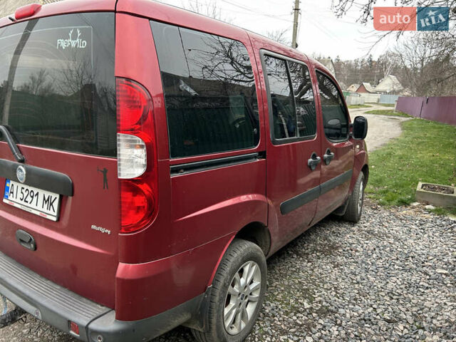 Красный Фиат Добло, объемом двигателя 1.3 л и пробегом 280 тыс. км за 5200 $, фото 6 на Automoto.ua