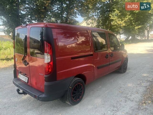 Красный Фиат Добло, объемом двигателя 1.91 л и пробегом 356 тыс. км за 4950 $, фото 4 на Automoto.ua
