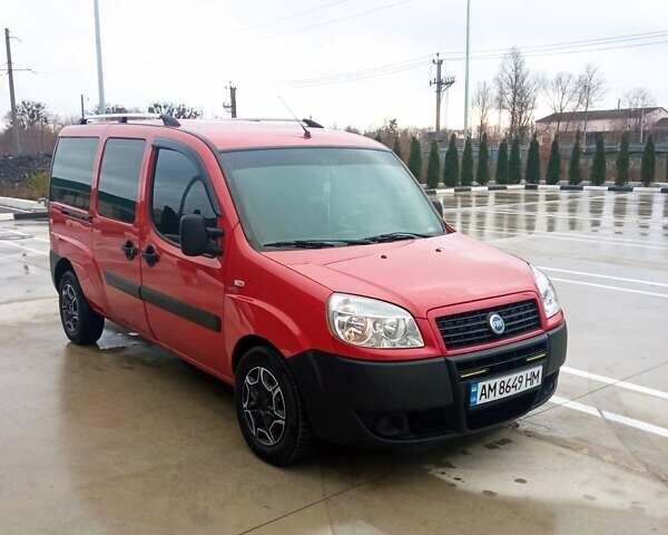 Красный Фиат Добло, объемом двигателя 1.9 л и пробегом 327 тыс. км за 4950 $, фото 8 на Automoto.ua