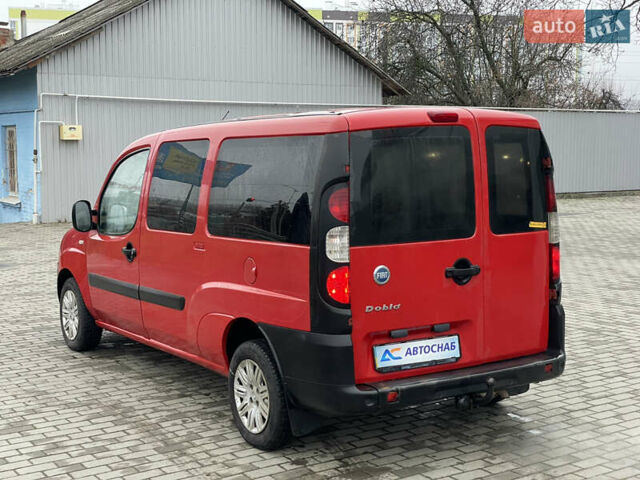 Красный Фиат Добло, объемом двигателя 1.4 л и пробегом 271 тыс. км за 3800 $, фото 6 на Automoto.ua