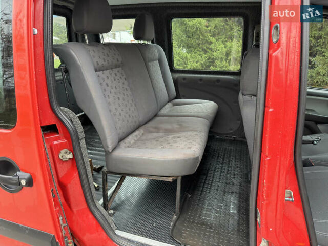 Красный Фиат Добло, объемом двигателя 1.6 л и пробегом 350 тыс. км за 3700 $, фото 16 на Automoto.ua