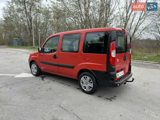 Красный Фиат Добло, объемом двигателя 1.6 л и пробегом 350 тыс. км за 3700 $, фото 9 на Automoto.ua