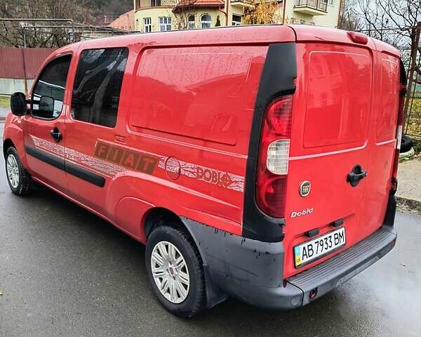 Красный Фиат Добло, объемом двигателя 1.4 л и пробегом 184 тыс. км за 5800 $, фото 4 на Automoto.ua