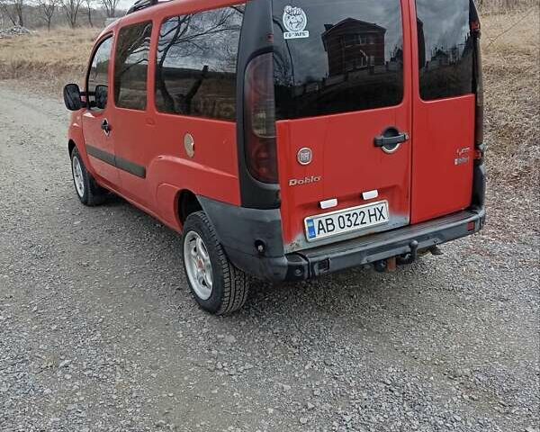 Червоний Фіат Добло, об'ємом двигуна 1.6 л та пробігом 295 тис. км за 4500 $, фото 5 на Automoto.ua