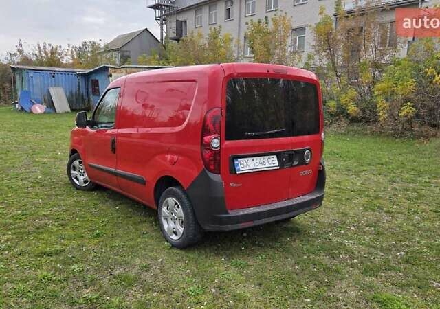 Красный Фиат Добло, объемом двигателя 1.25 л и пробегом 250 тыс. км за 4200 $, фото 5 на Automoto.ua