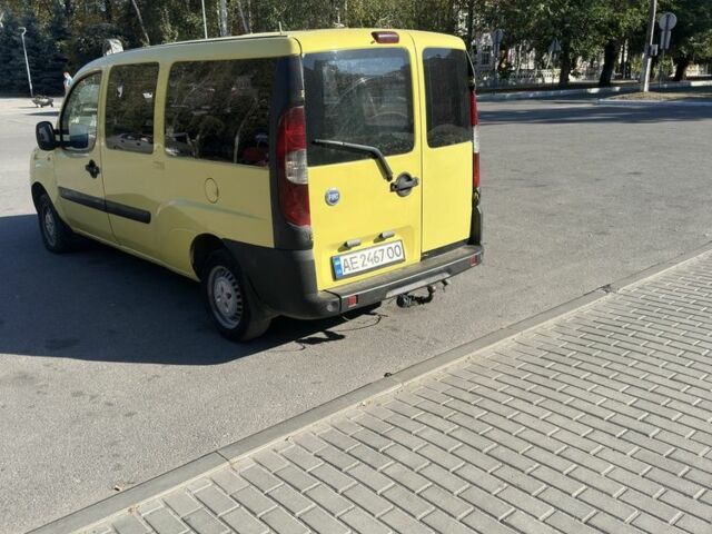 Желтый Фиат Добло, объемом двигателя 1.2 л и пробегом 223 тыс. км за 4150 $, фото 4 на Automoto.ua