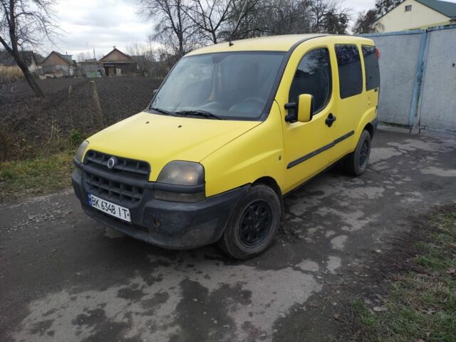 Жовтий Фіат Добло, об'ємом двигуна 1.9 л та пробігом 300 тис. км за 2000 $, фото 1 на Automoto.ua