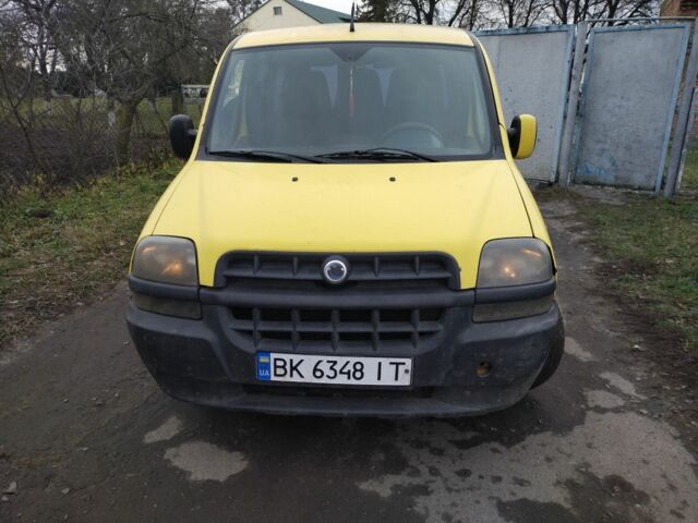 Жовтий Фіат Добло, об'ємом двигуна 1.9 л та пробігом 300 тис. км за 2000 $, фото 6 на Automoto.ua
