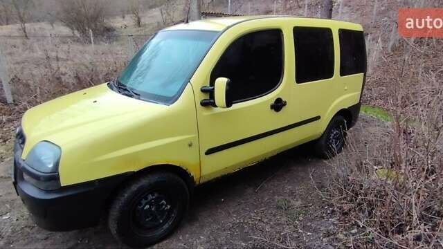 Желтый Фиат Добло, объемом двигателя 1.91 л и пробегом 400 тыс. км за 2200 $, фото 1 на Automoto.ua