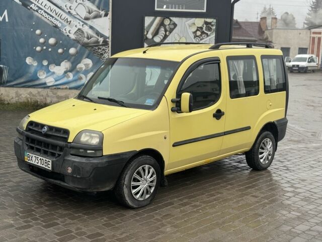 Желтый Фиат Добло, объемом двигателя 1.9 л и пробегом 260 тыс. км за 3600 $, фото 4 на Automoto.ua