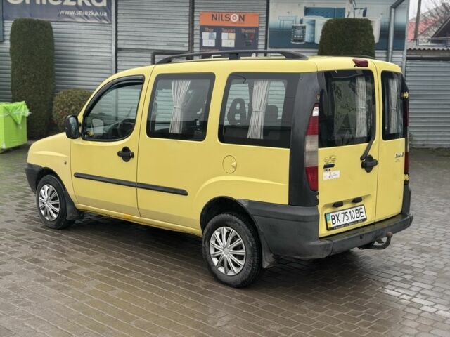 Желтый Фиат Добло, объемом двигателя 1.9 л и пробегом 260 тыс. км за 3600 $, фото 3 на Automoto.ua