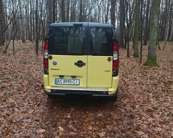 Желтый Фиат Добло, объемом двигателя 1.91 л и пробегом 363 тыс. км за 3400 $, фото 15 на Automoto.ua