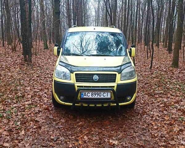 Желтый Фиат Добло, объемом двигателя 1.91 л и пробегом 363 тыс. км за 3400 $, фото 19 на Automoto.ua