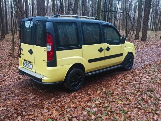 Желтый Фиат Добло, объемом двигателя 1.9 л и пробегом 363 тыс. км за 3400 $, фото 18 на Automoto.ua