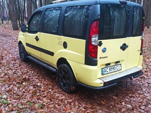 Желтый Фиат Добло, объемом двигателя 1.9 л и пробегом 363 тыс. км за 3400 $, фото 20 на Automoto.ua