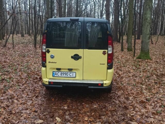 Желтый Фиат Добло, объемом двигателя 1.9 л и пробегом 363 тыс. км за 3400 $, фото 19 на Automoto.ua